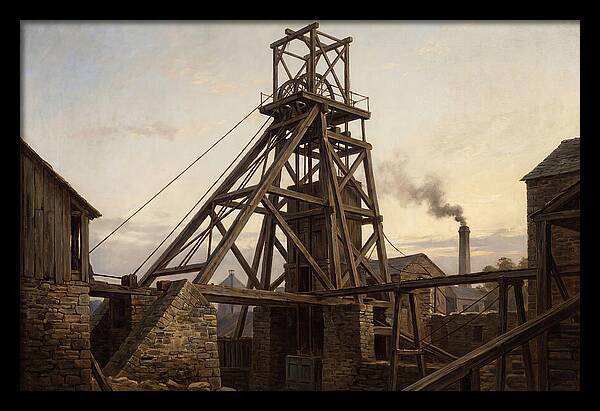 Mine Structure Under Twilight