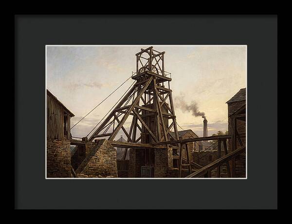 Mine Structure Under Twilight