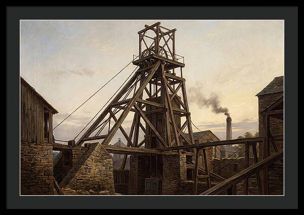 Mine Structure Under Twilight