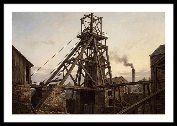 Mine Structure Under Twilight