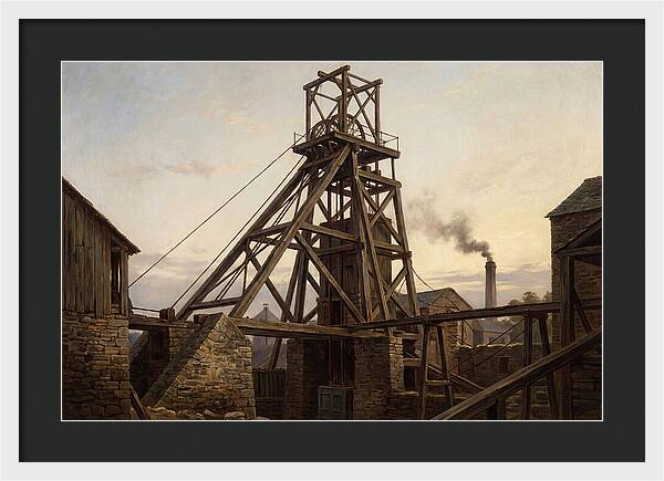 Mine Structure Under Twilight