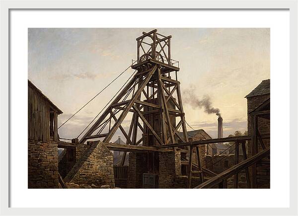Mine Structure Under Twilight