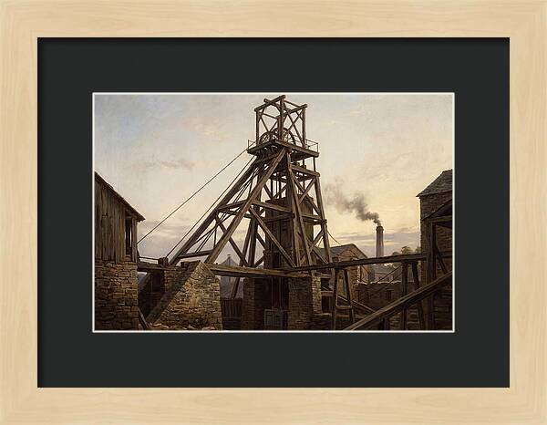 Mine Structure Under Twilight