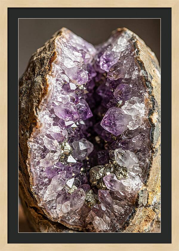 Mineral Crystal Geode Splendor