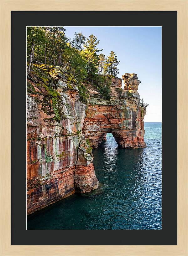 Miners Castle Overlooking Lake Superior