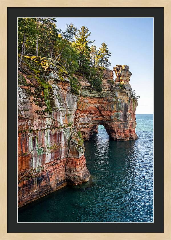 Miners Castle Overlooking Lake Superior