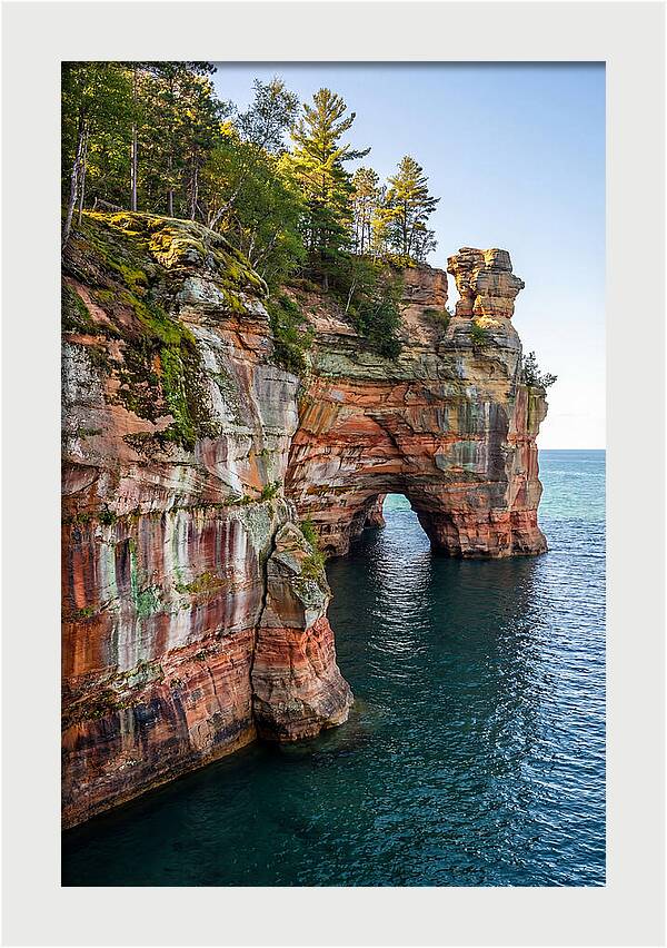 Miners Castle Overlooking Lake Superior