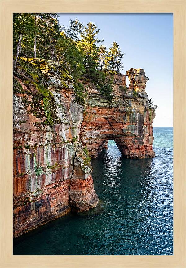 Miners Castle Overlooking Lake Superior