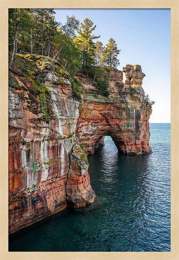 Miners Castle Overlooking Lake Superior