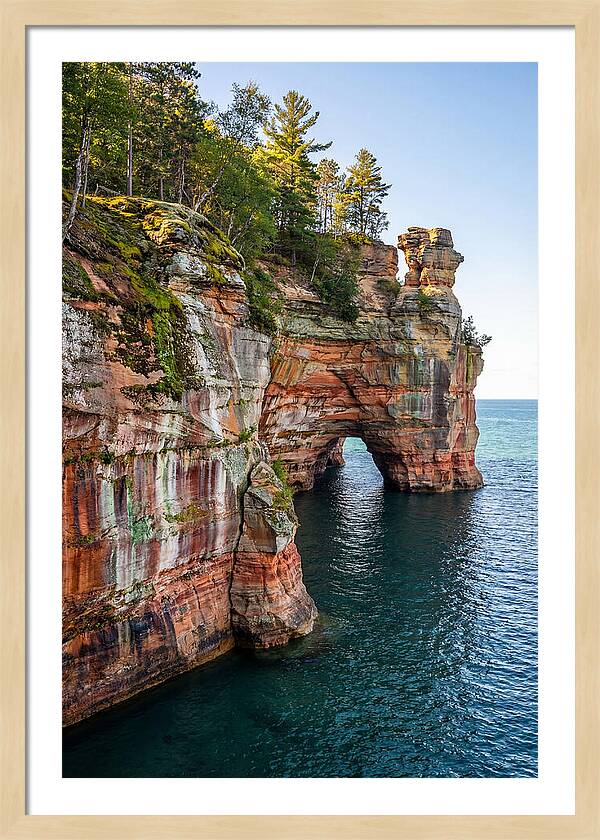 Miners Castle Overlooking Lake Superior