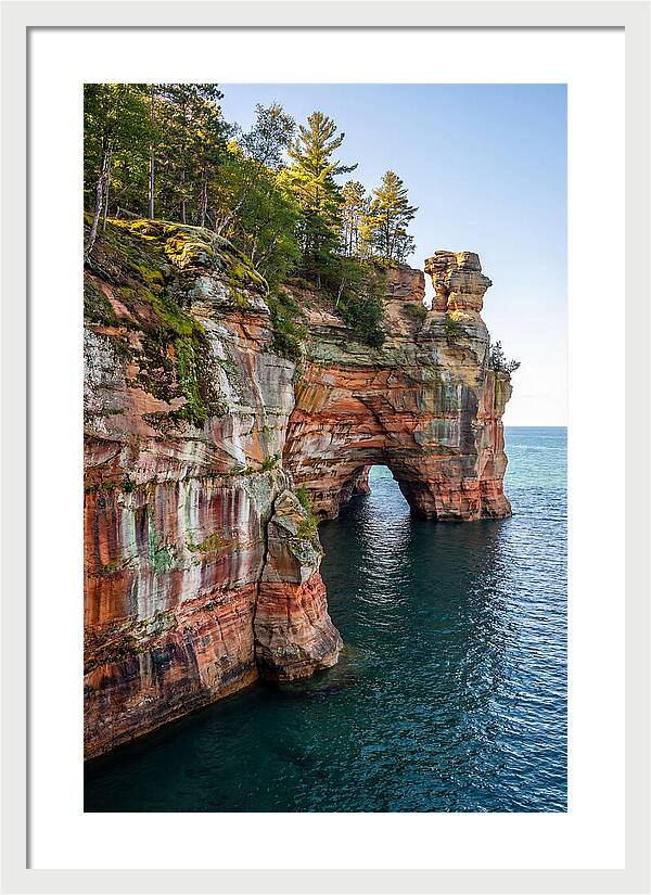 Miners Castle Overlooking Lake Superior