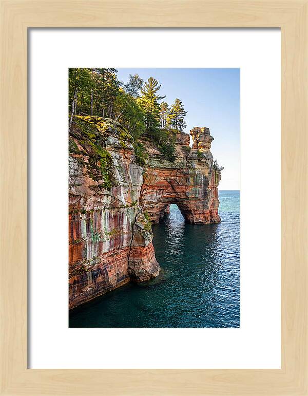 Miners Castle Overlooking Lake Superior
