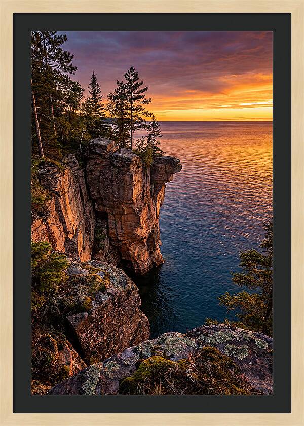 Miners Castle Sunset View