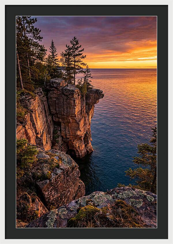 Miners Castle Sunset View