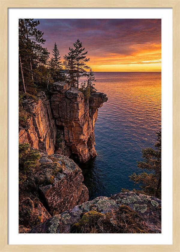 Miners Castle Sunset View