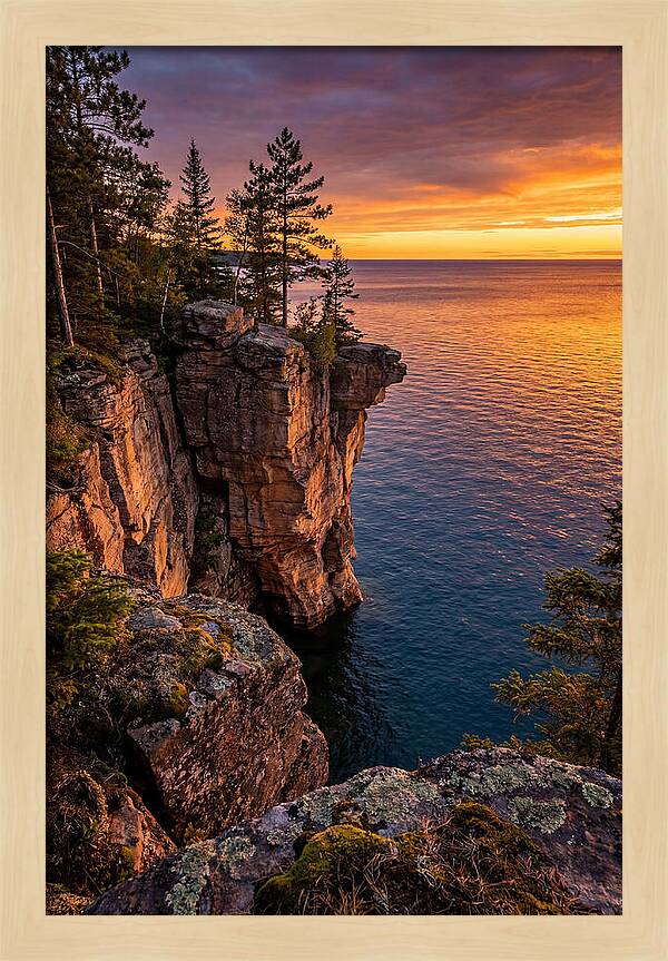 Miners Castle Sunset View