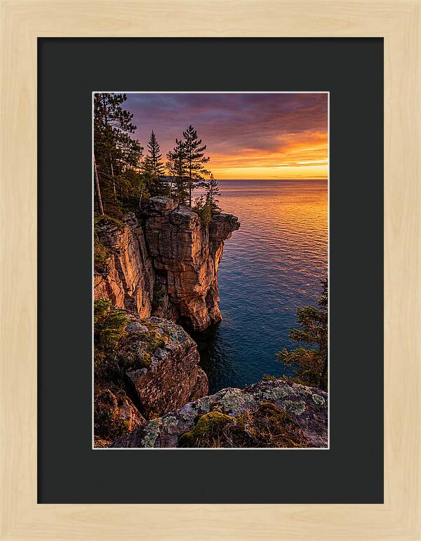 Miners Castle Sunset View