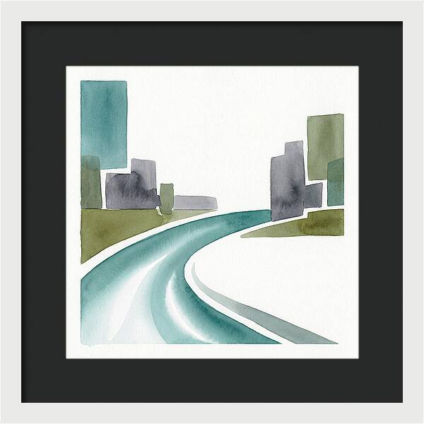Minimal Creek Landscape