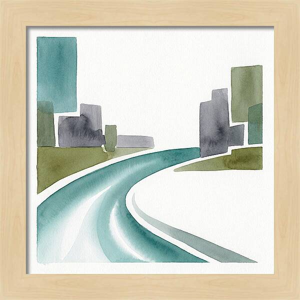 Minimal Creek Landscape