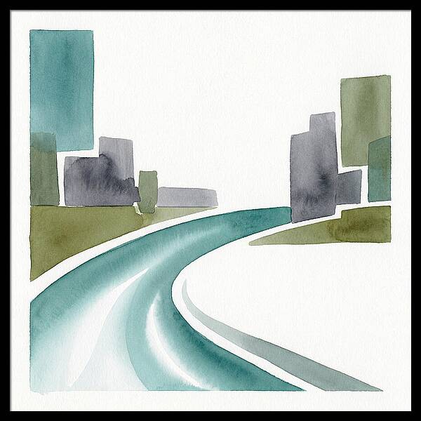 Minimal Creek Landscape