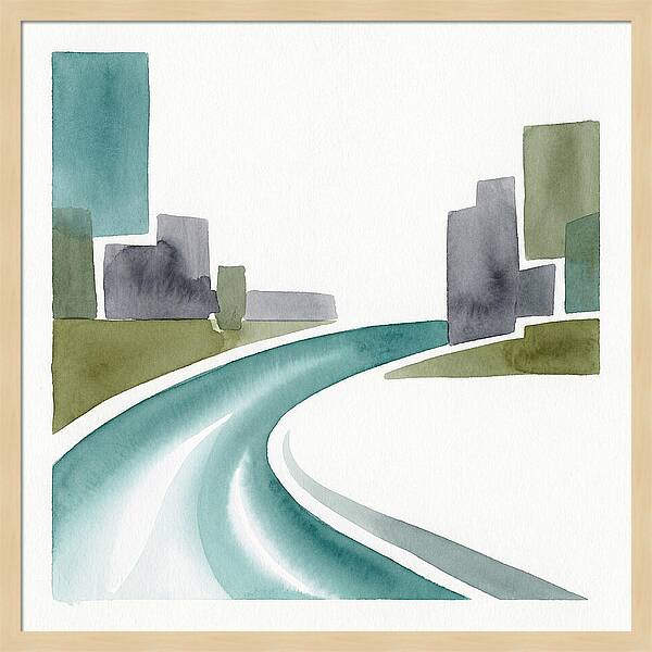 Minimal Creek Landscape