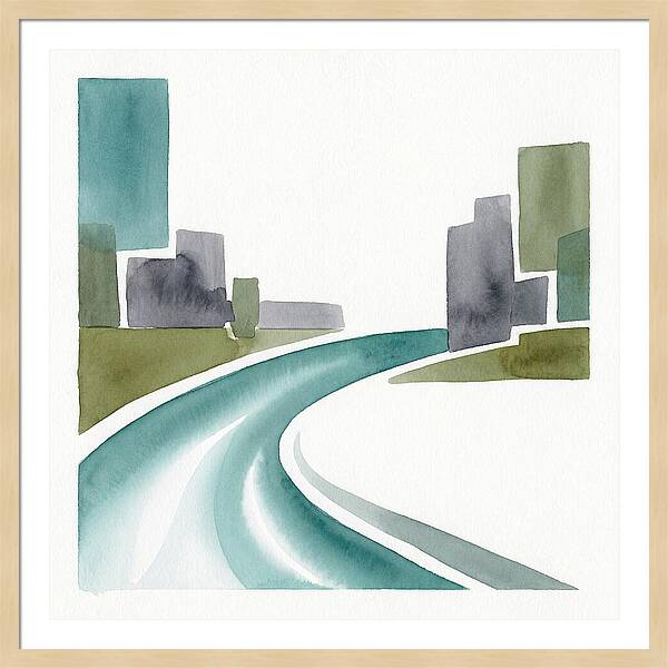 Minimal Creek Landscape