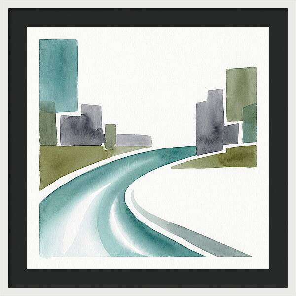 Minimal Creek Landscape