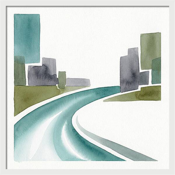 Minimal Creek Landscape