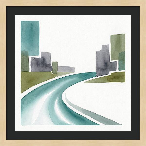 Minimal Creek Landscape