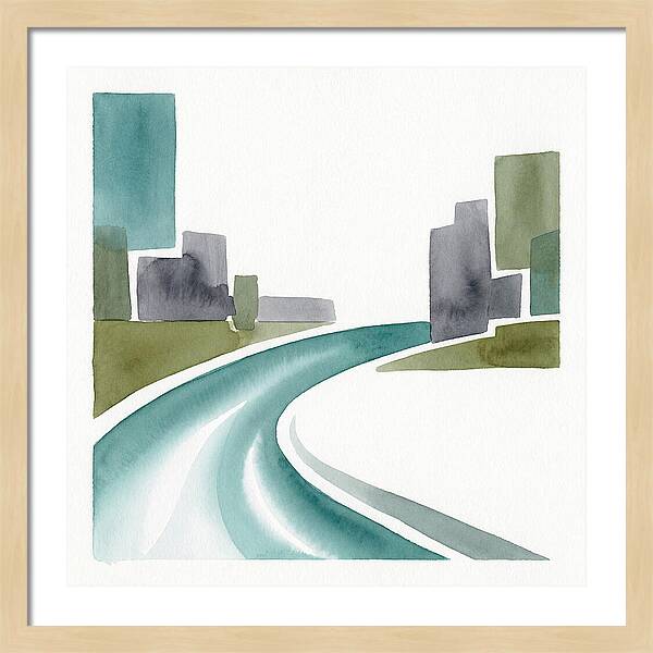 Minimal Creek Landscape