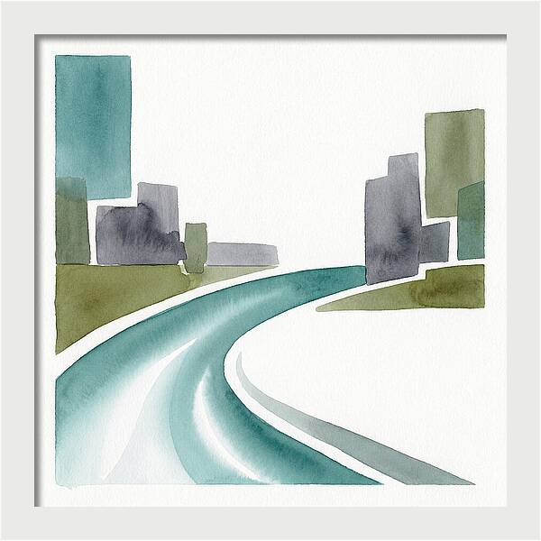 Minimal Creek Landscape