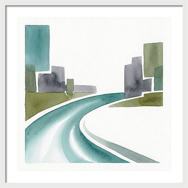 Minimal Creek Landscape
