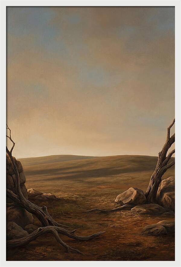 Minimal Horizon Line With Earth And Sky
