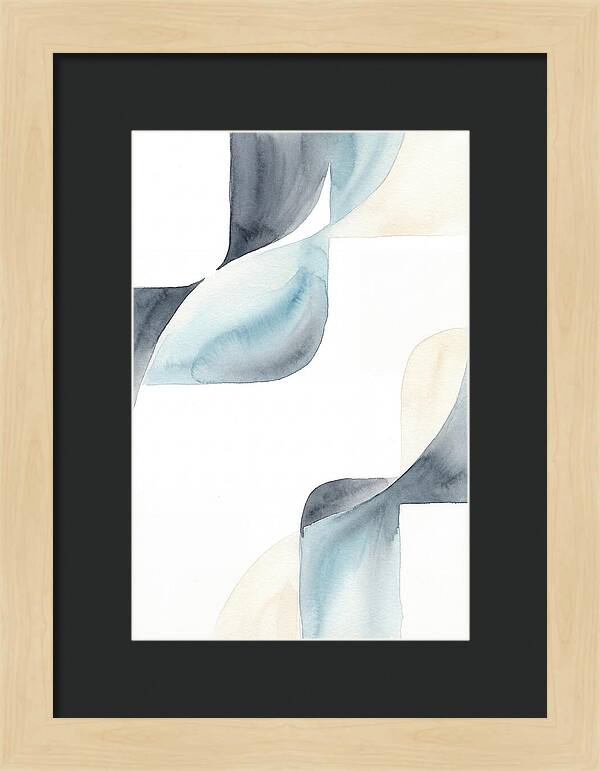 Minimal Watercolor Wash Composition