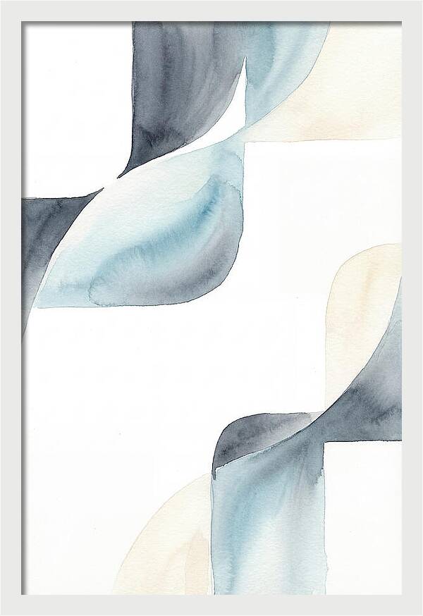 Minimal Watercolor Wash Composition