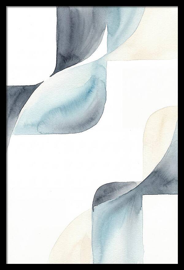 Minimal Watercolor Wash Composition