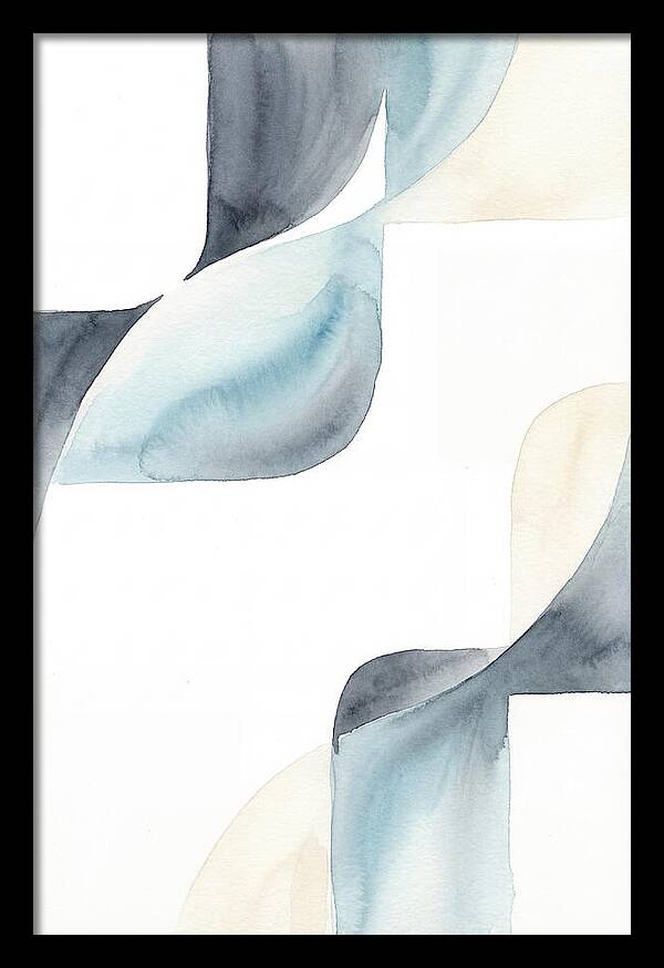 Minimal Watercolor Wash Composition
