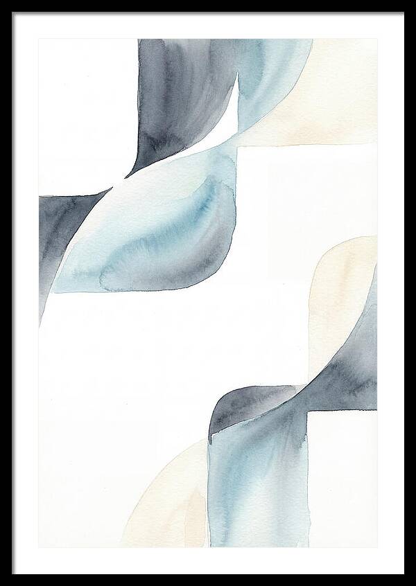 Minimal Watercolor Wash Composition