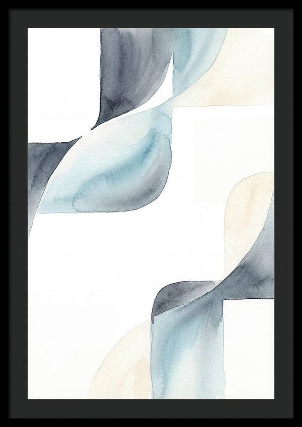 Minimal Watercolor Wash Composition