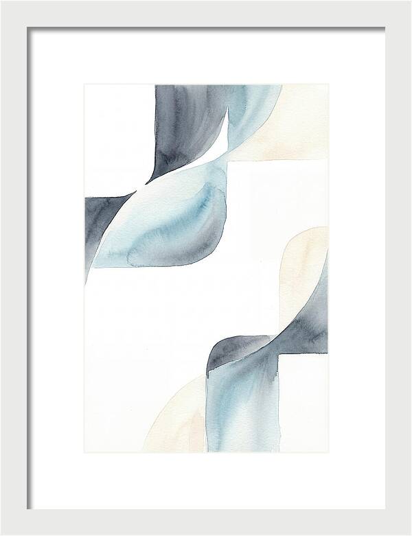 Minimal Watercolor Wash Composition