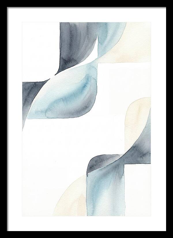 Minimal Watercolor Wash Composition