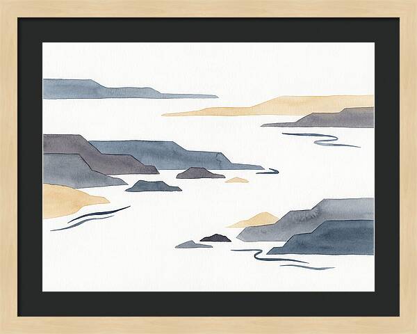 Minimalist Archipelago Landscape