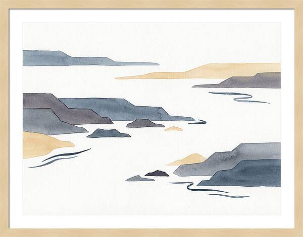 Minimalist Archipelago Landscape