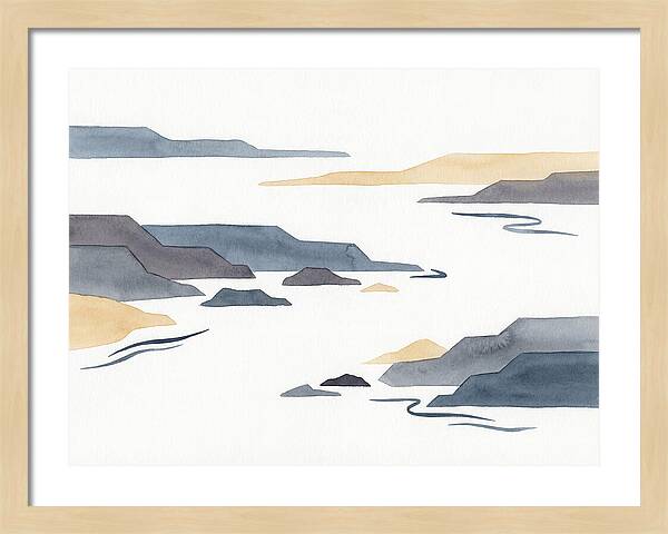 Minimalist Archipelago Landscape