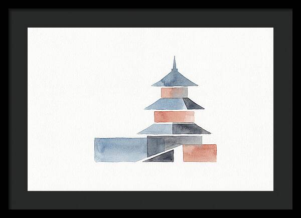 Minimalist Asian Pagoda