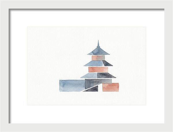 Minimalist Asian Pagoda
