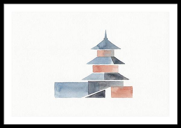 Minimalist Asian Pagoda