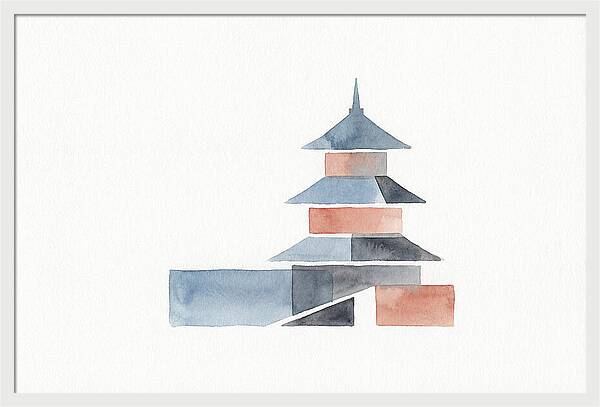 Minimalist Asian Pagoda