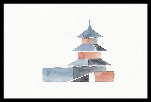 Minimalist Asian Pagoda