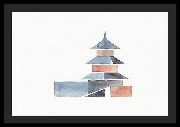 Minimalist Asian Pagoda